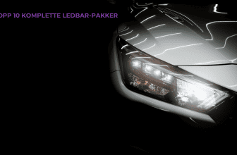 Beste komplette ledbar pakker og montering